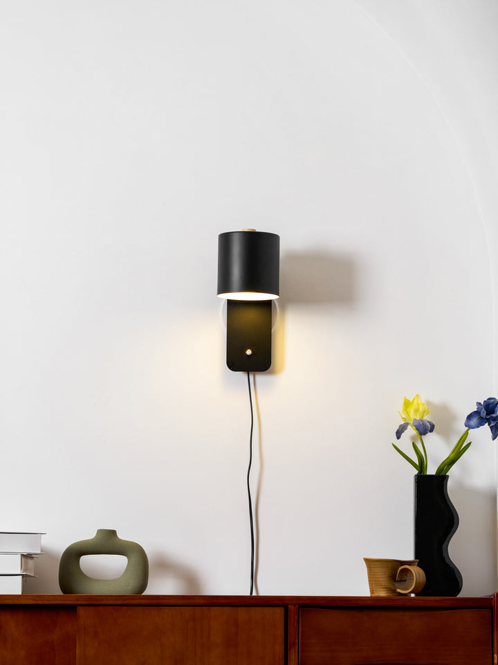 Rotatable Cylinder Plug - in Wall Lamp - Vakkerlight