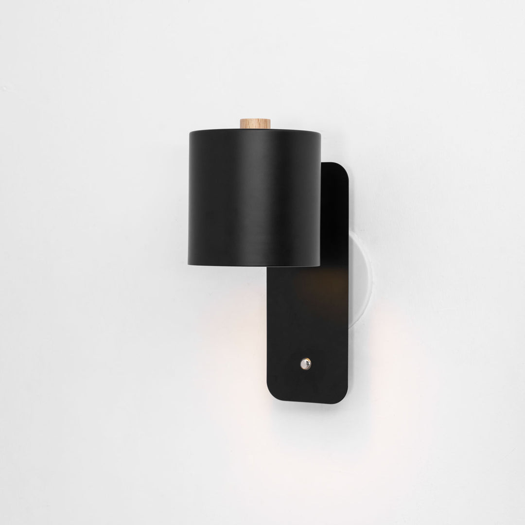 Rotatable Cylinder Rechargeable Wall Lamp - Vakkerlight