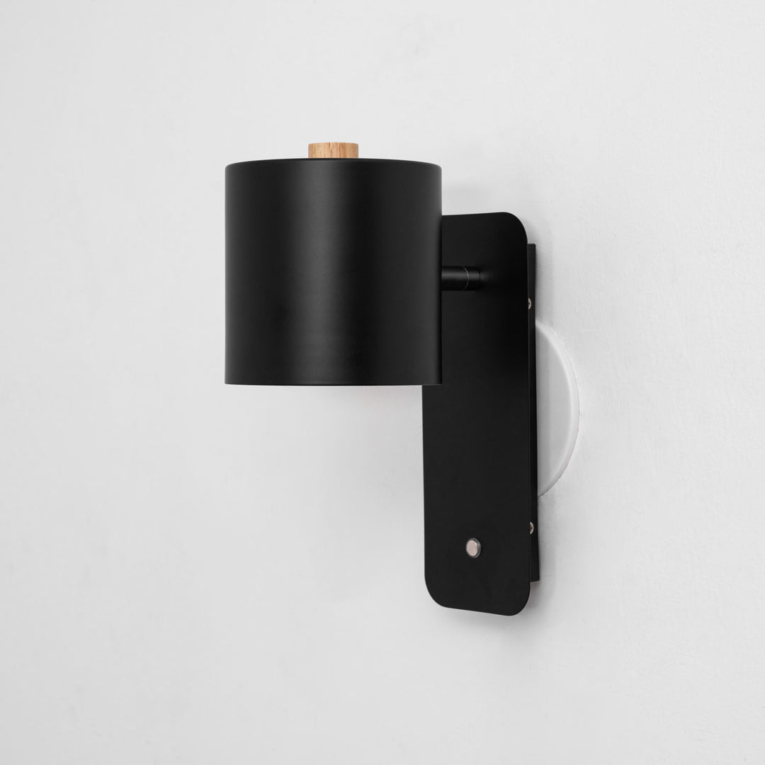 Rotatable Cylinder Rechargeable Wall Lamp - Vakkerlight