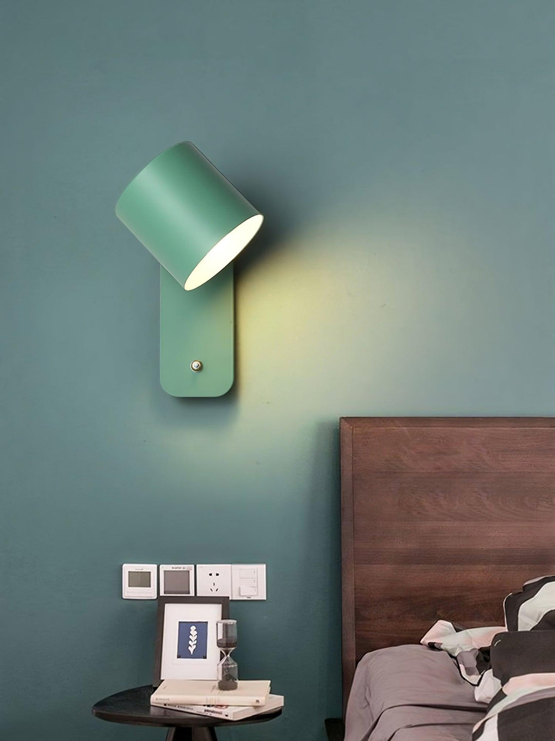 Rotatable Cylinder Plug - in Wall Lamp - Vakkerlight