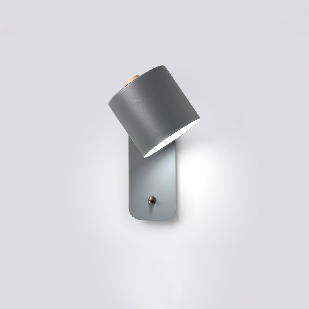 Rotatable Cylinder Rechargeable Wall Lamp - Vakkerlight