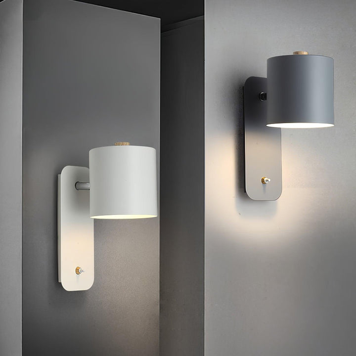 Rotatable Cylinder Plug - in Wall Lamp - Vakkerlight