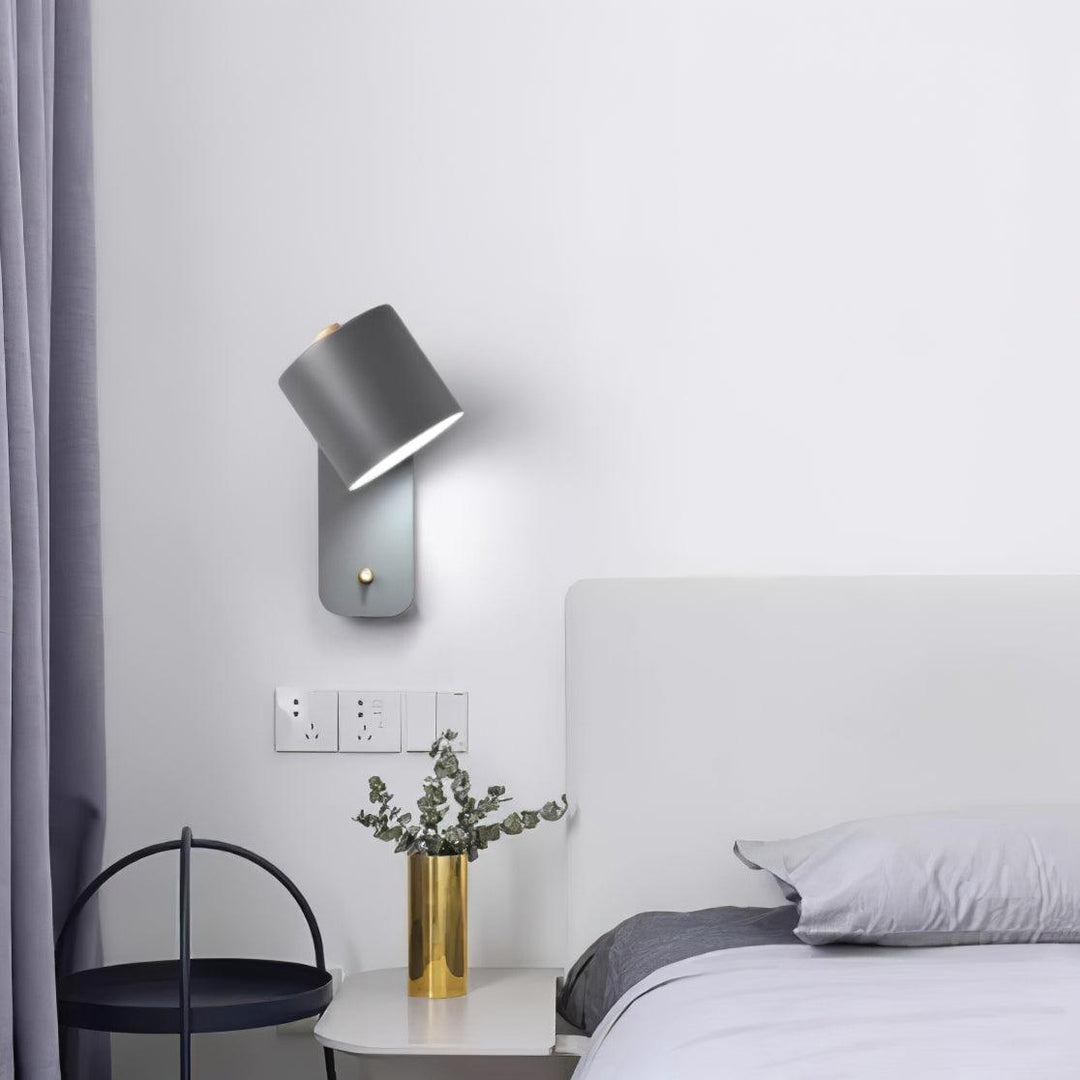 Rotatable Cylinder Plug - in Wall Lamp - Vakkerlight