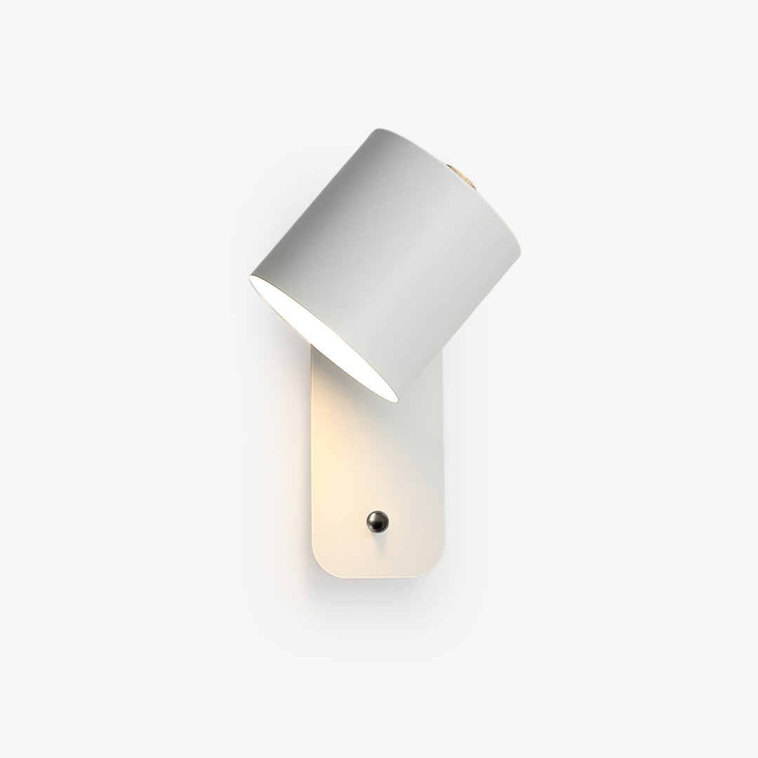 Rotatable Cylinder Rechargeable Wall Lamp - Vakkerlight