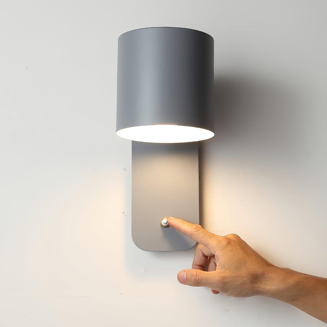 Rotatable Cylinder Plug - in Wall Lamp - Vakkerlight