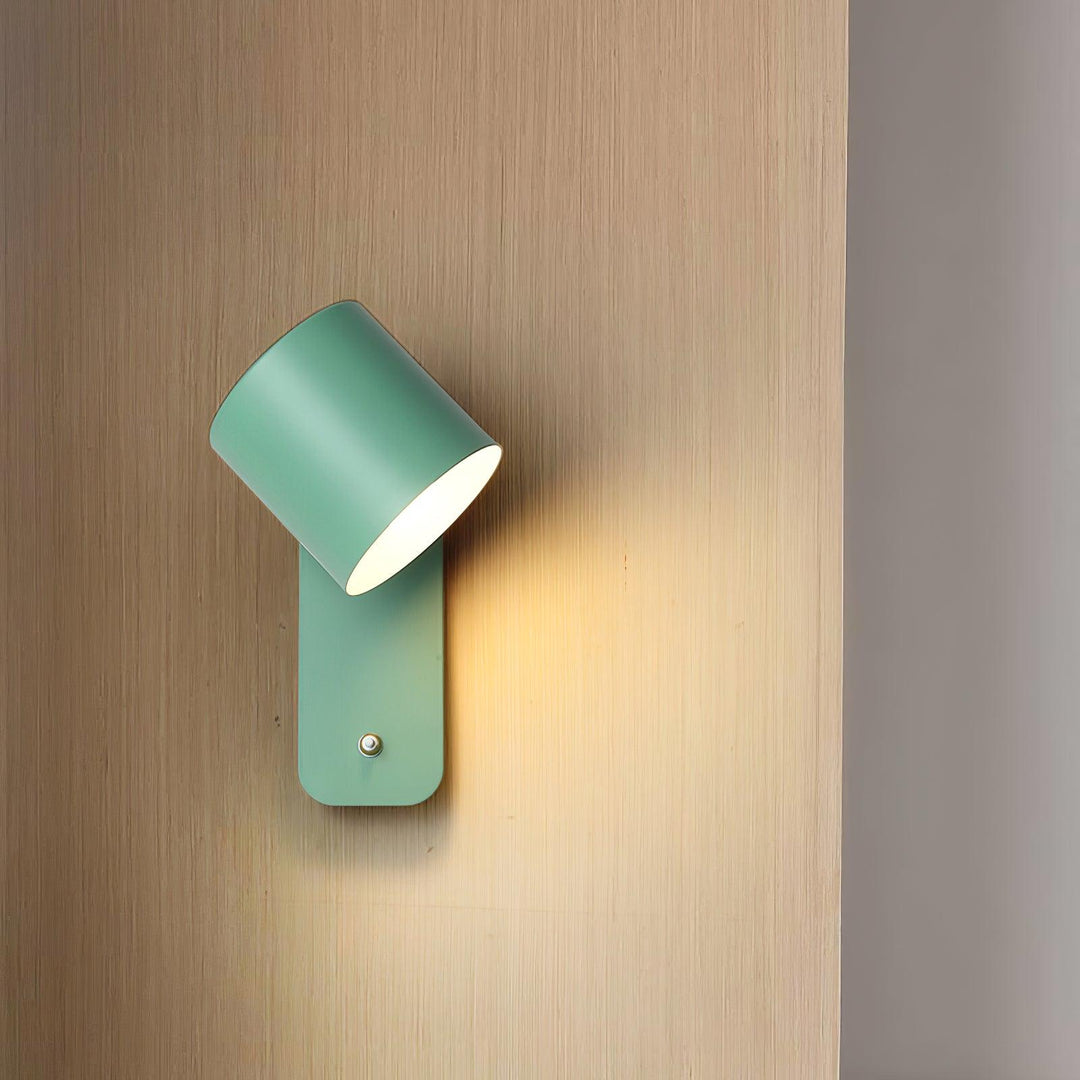 Rotatable Cylinder Plug - in Wall Lamp - Vakkerlight