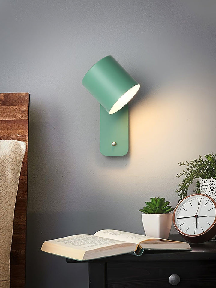 Rotatable Cylinder Plug - in Wall Lamp - Vakkerlight