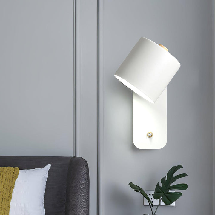 Rotatable Cylinder Plug - in Wall Lamp - Vakkerlight