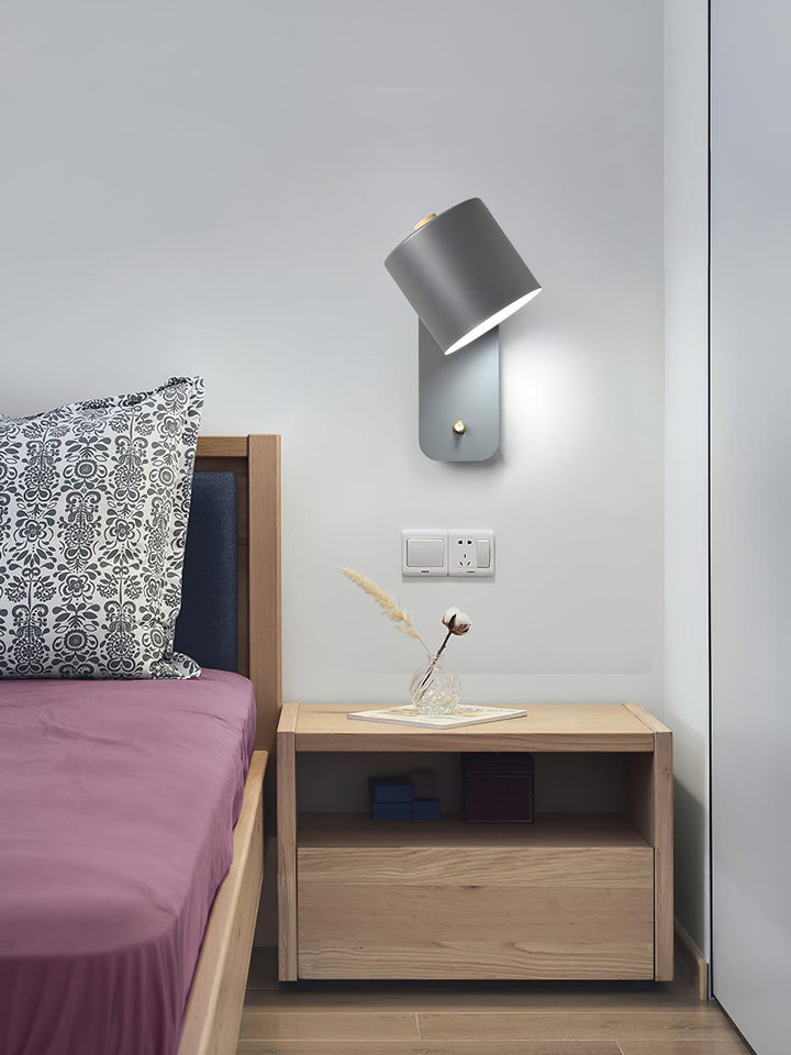 Rotatable Cylinder Plug - in Wall Lamp - Vakkerlight