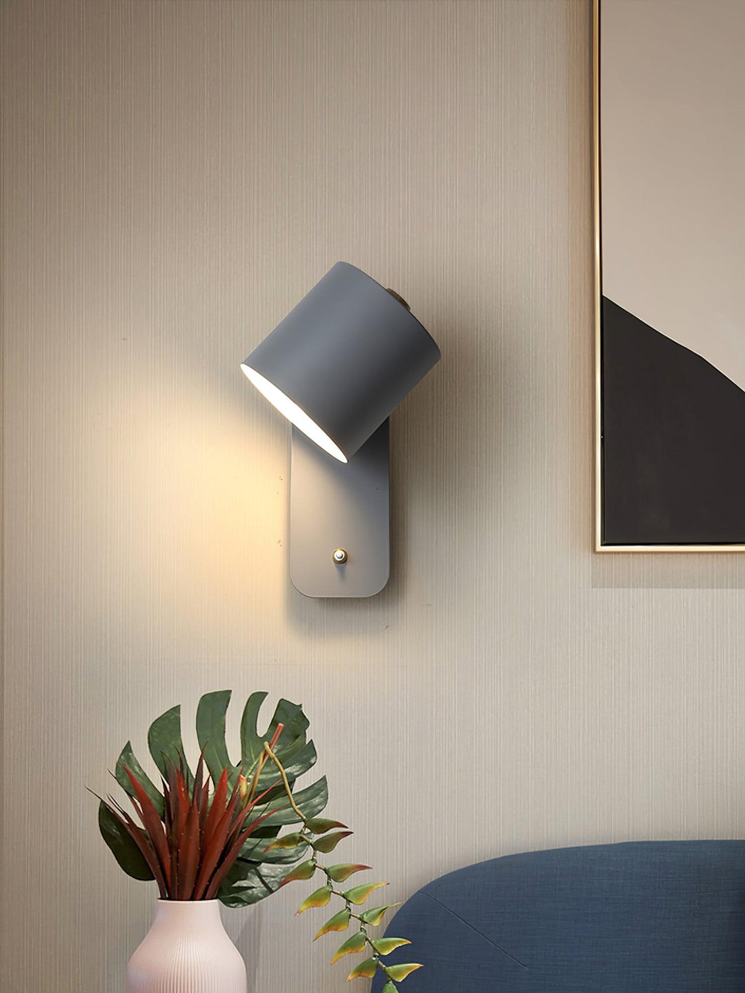 Rotatable Cylinder Plug - in Wall Lamp - Vakkerlight