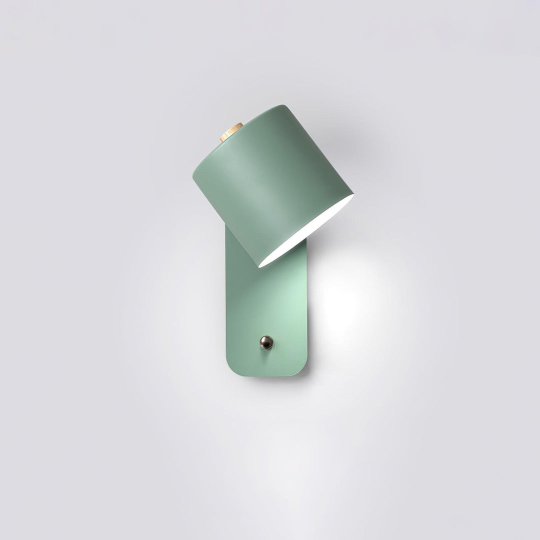 Rotatable Cylinder Rechargeable Wall Lamp - Vakkerlight