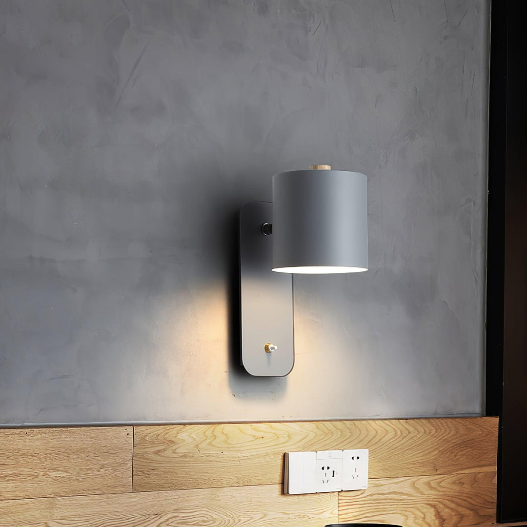 Rotatable Cylinder Plug - in Wall Lamp - Vakkerlight