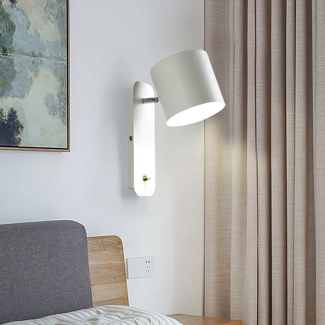 Rotatable Cylinder Plug - in Wall Lamp - Vakkerlight