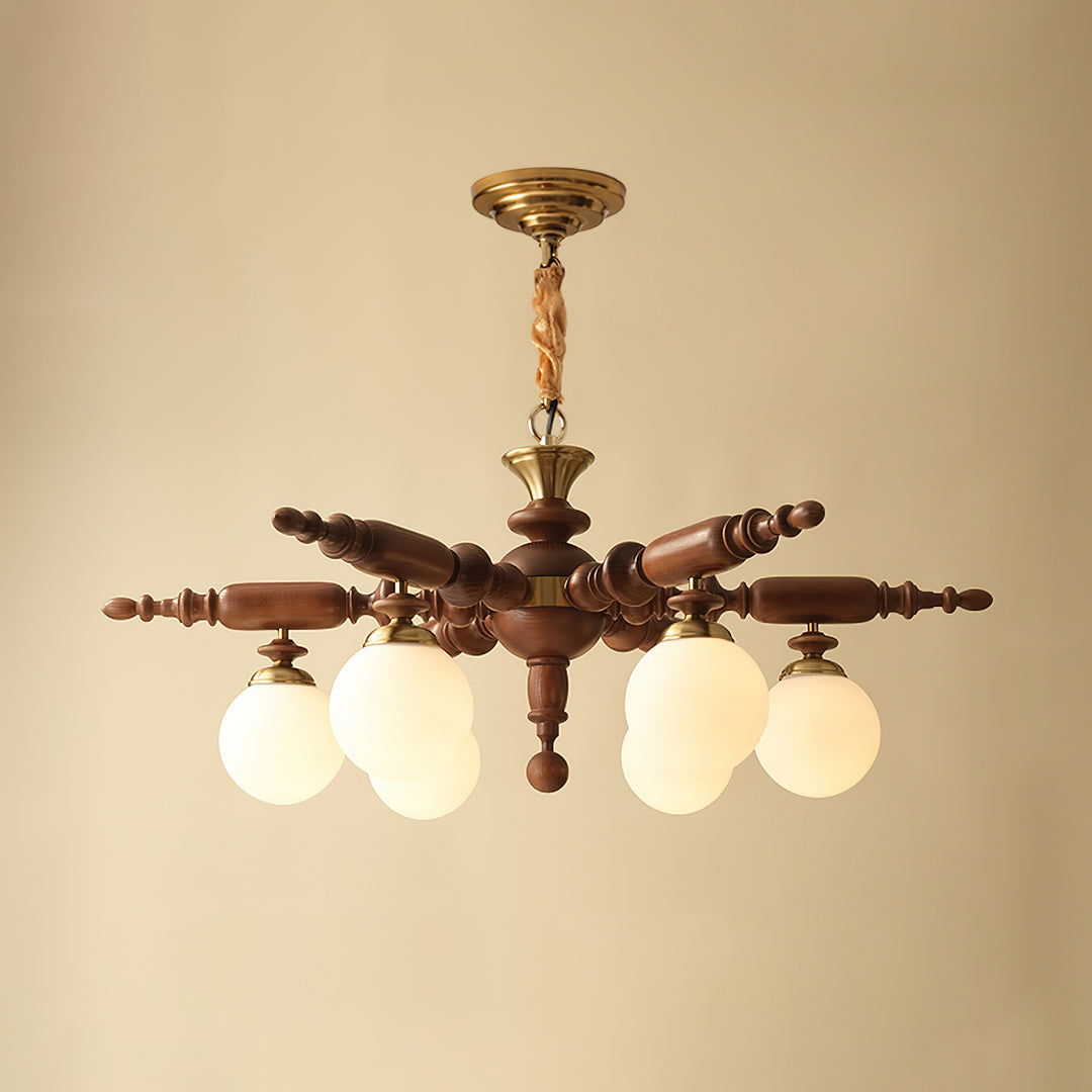 Rotating Stick Chandelier - Vakkerlight