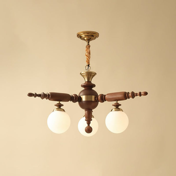 Rotating Stick Chandelier - Vakkerlight