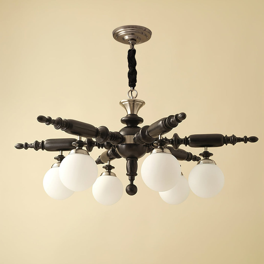 Rotating Stick Chandelier - Vakkerlight