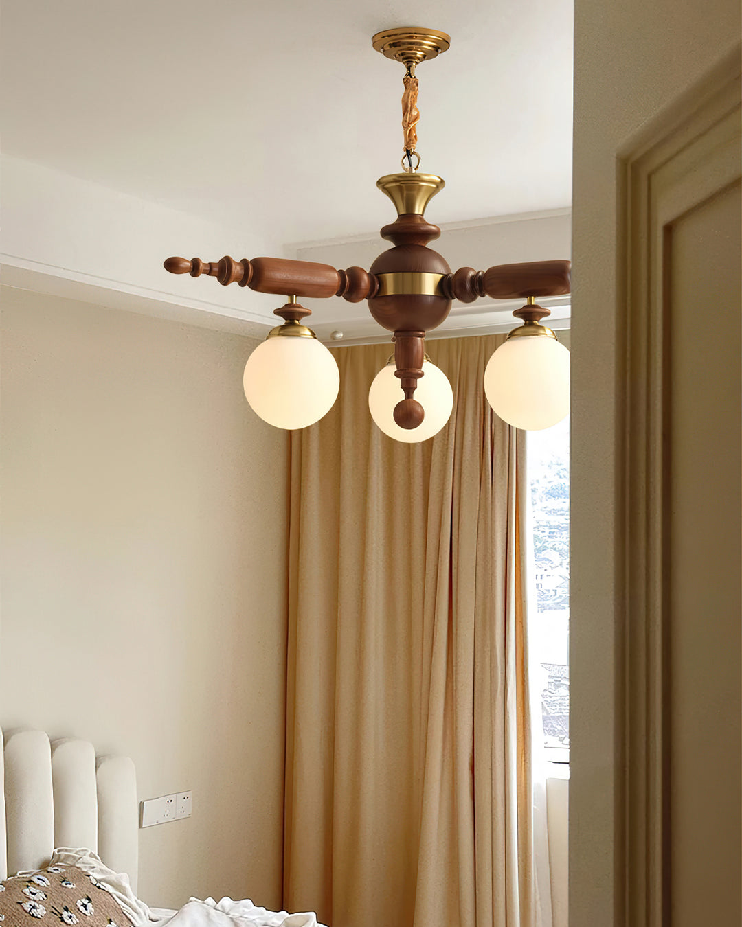 Rotating Stick Chandelier - Vakkerlight