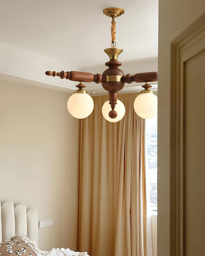 Rotating Stick Chandelier - Vakkerlight