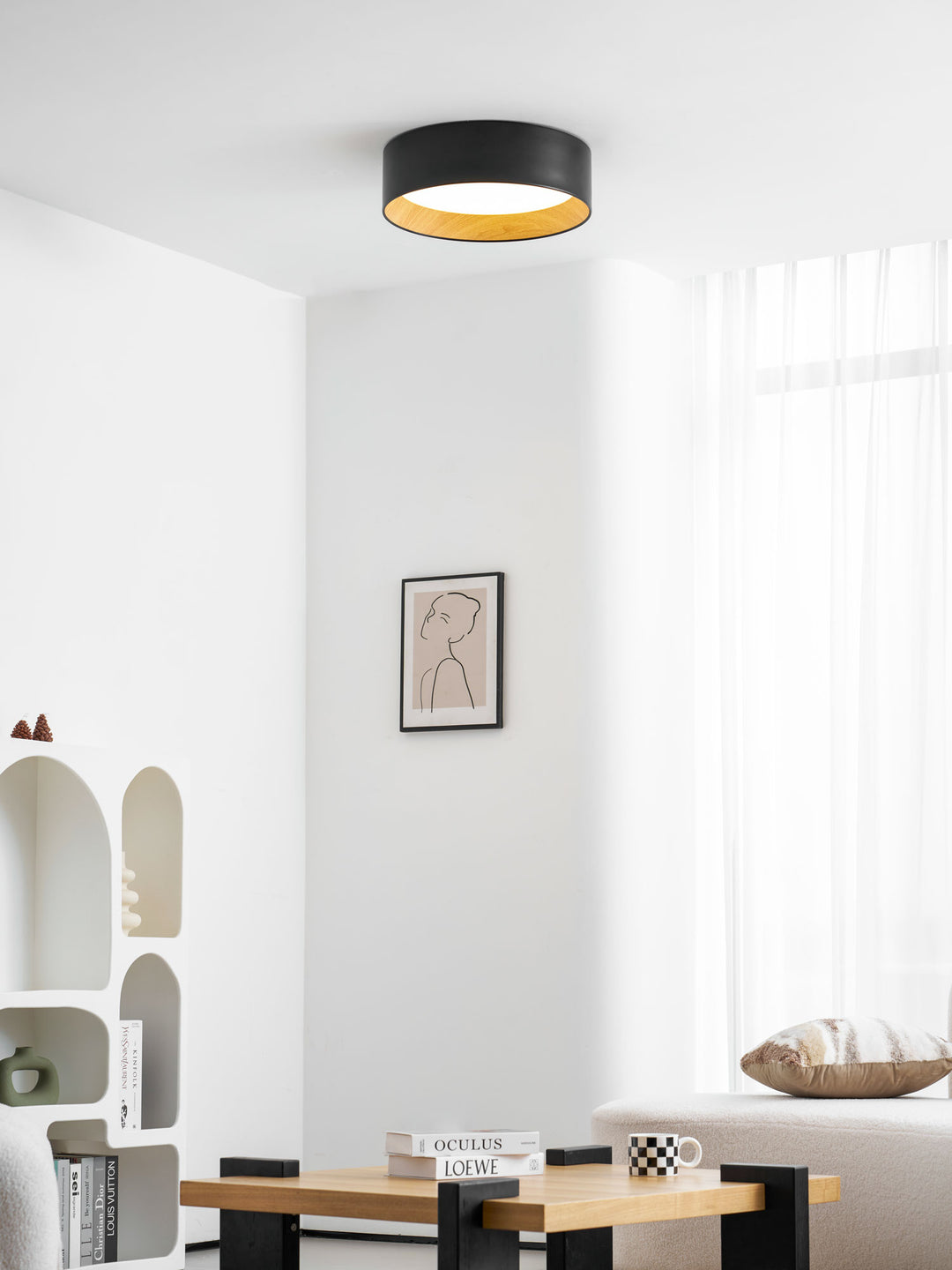 Round Ceiling Lamp - Vakkerlight