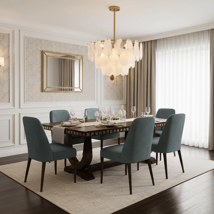 Round Cloud Glass Chandelier - Vakkerlight