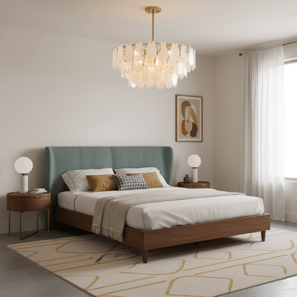 Round Cloud Glass Chandelier - Vakkerlight