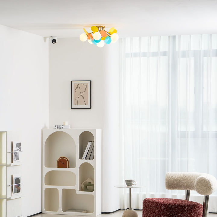 Round Macaron Ceiling Lamp - Vakkerlight