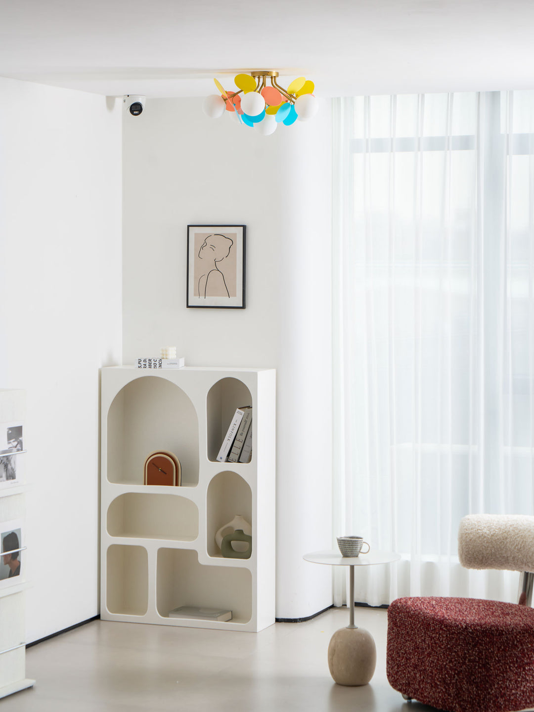 Round Macaron Ceiling Lamp - Vakkerlight