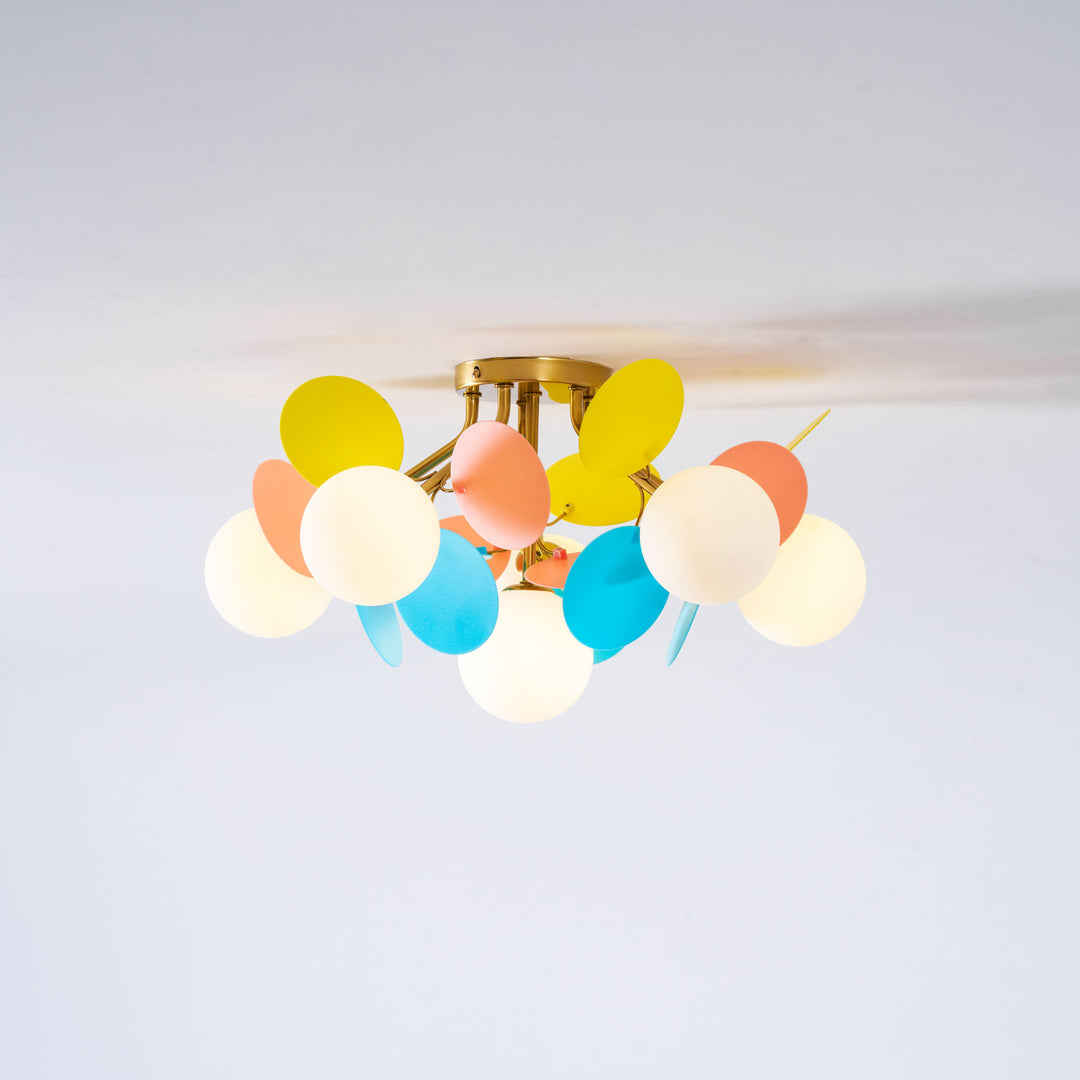 Round Macaron Ceiling Lamp - Vakkerlight