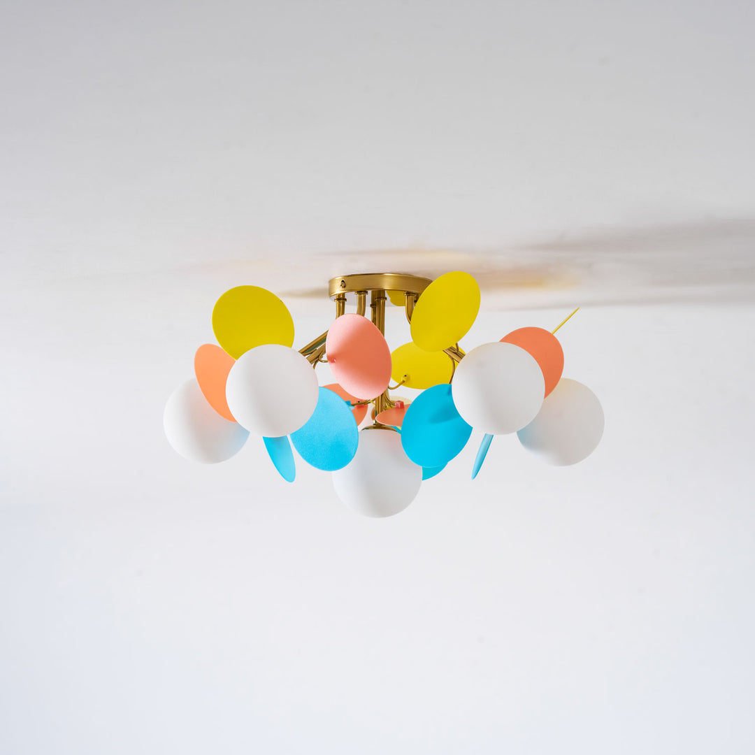 Round Macaron Ceiling Lamp - Vakkerlight