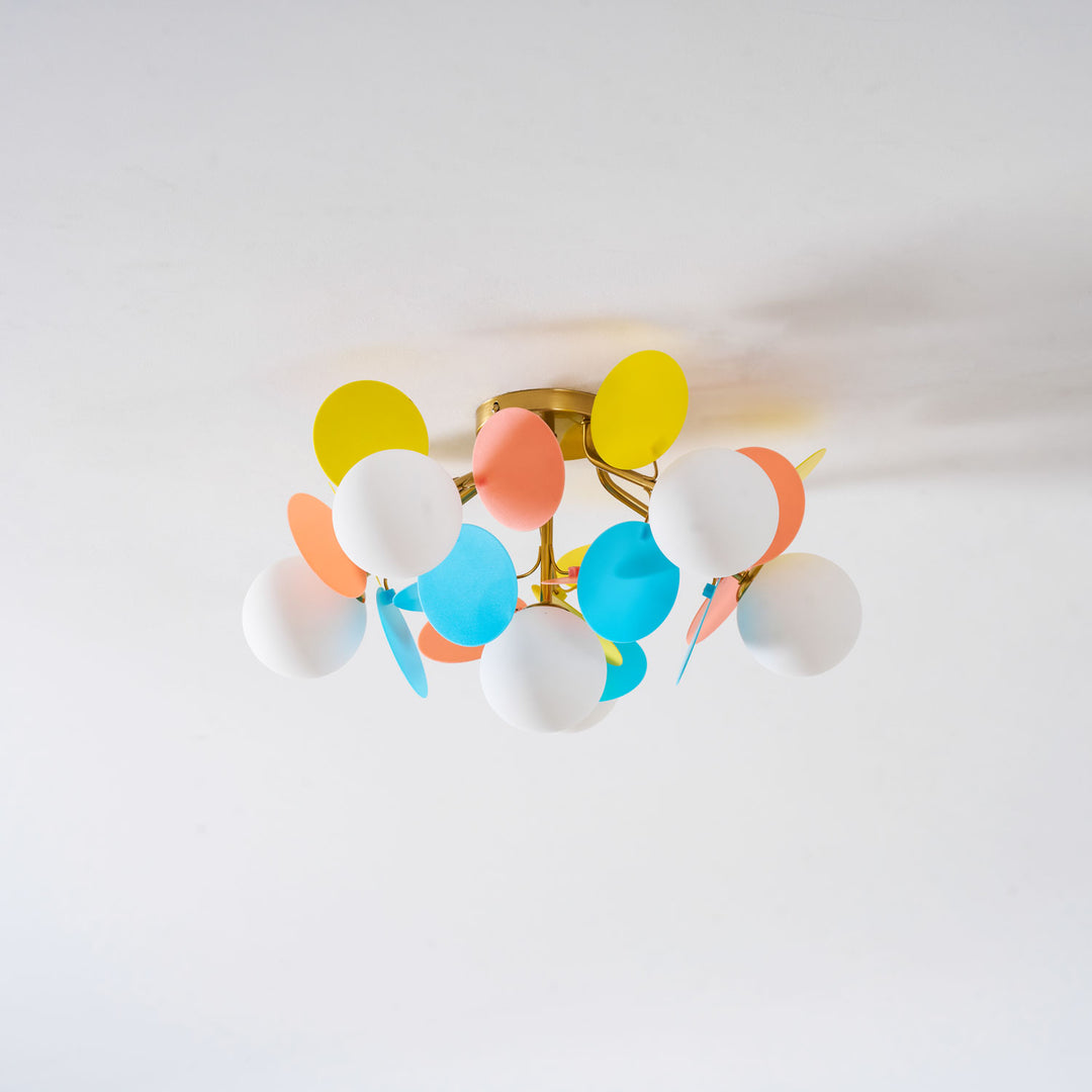 Round Macaron Ceiling Lamp - Vakkerlight