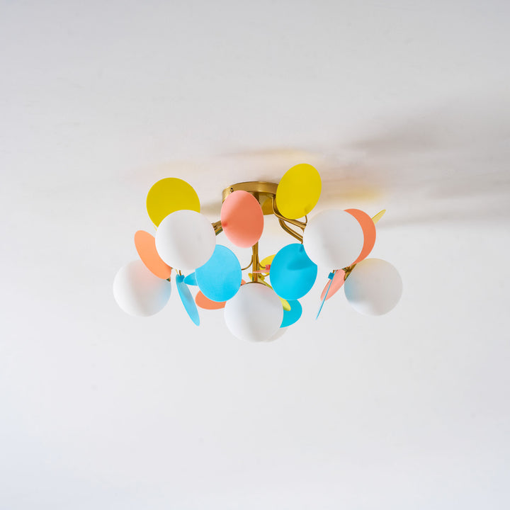 Round Macaron Ceiling Lamp - Vakkerlight