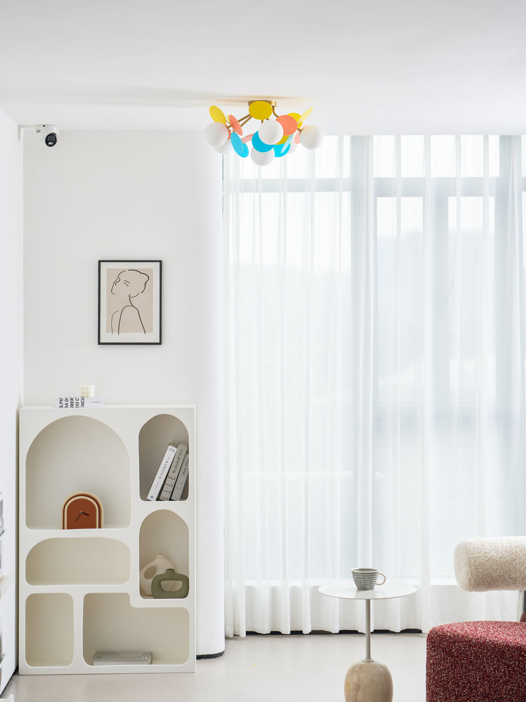 Round Macaron Ceiling Lamp - Vakkerlight