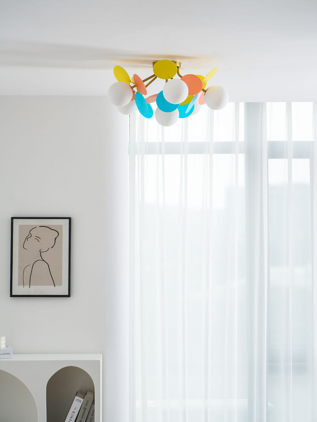 Round Macaron Ceiling Lamp - Vakkerlight