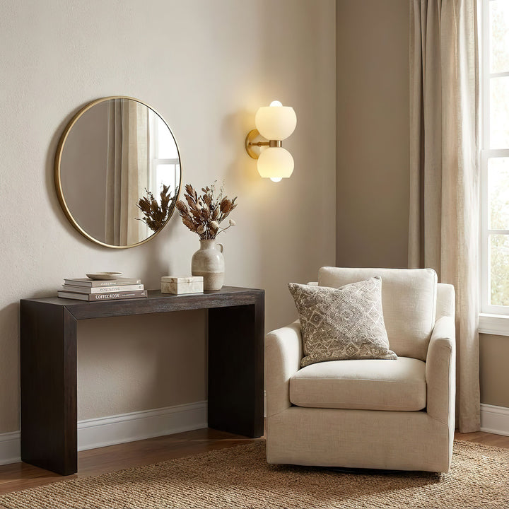 Round Pearl Sconce - Vakkerlight