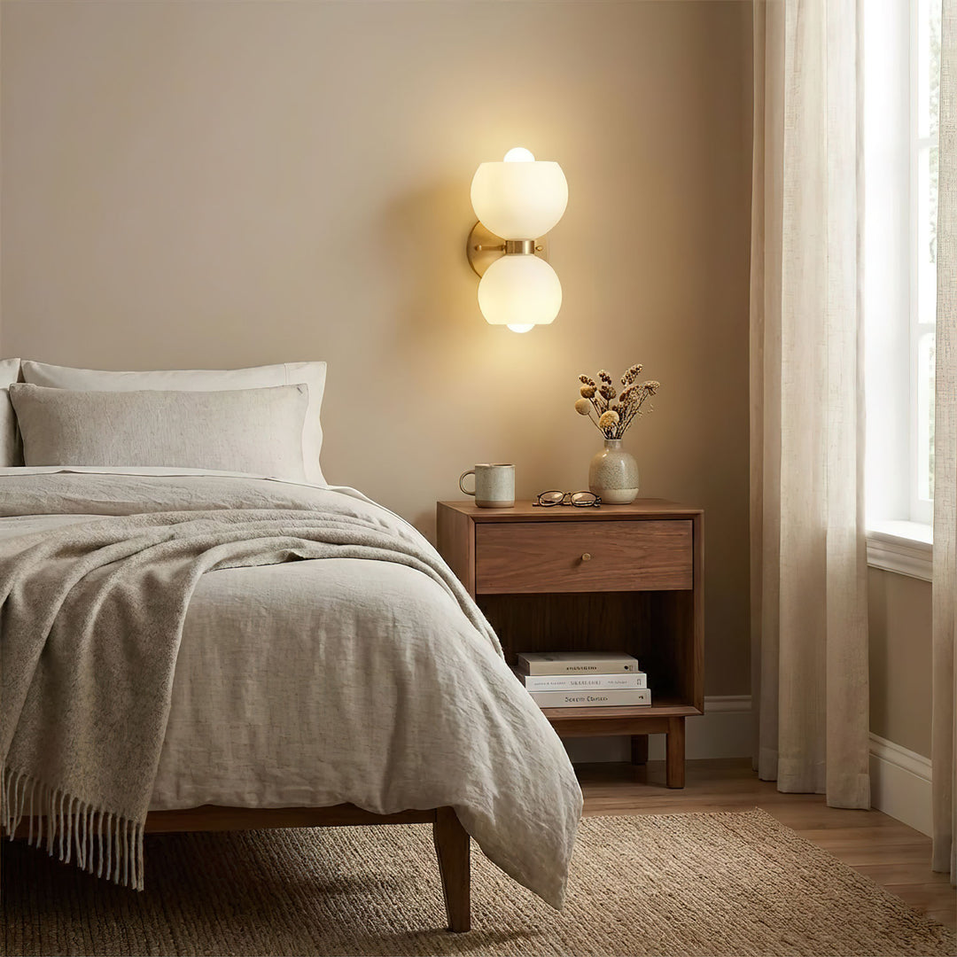 Round Pearl Sconce - Vakkerlight