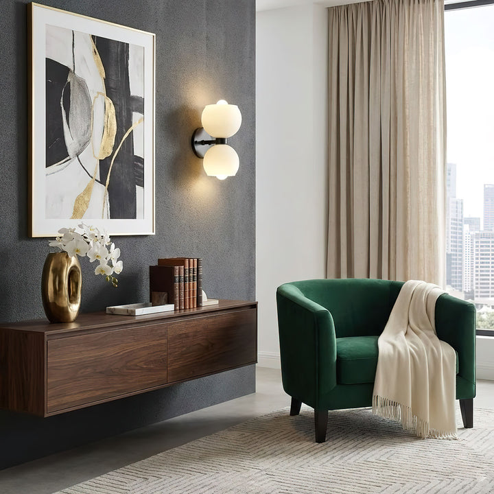 Round Pearl Sconce - Vakkerlight