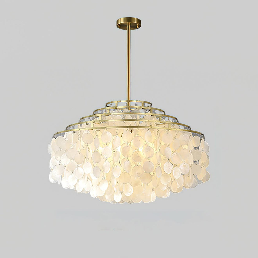 Round Shell Chandelier B - Vakkerlight