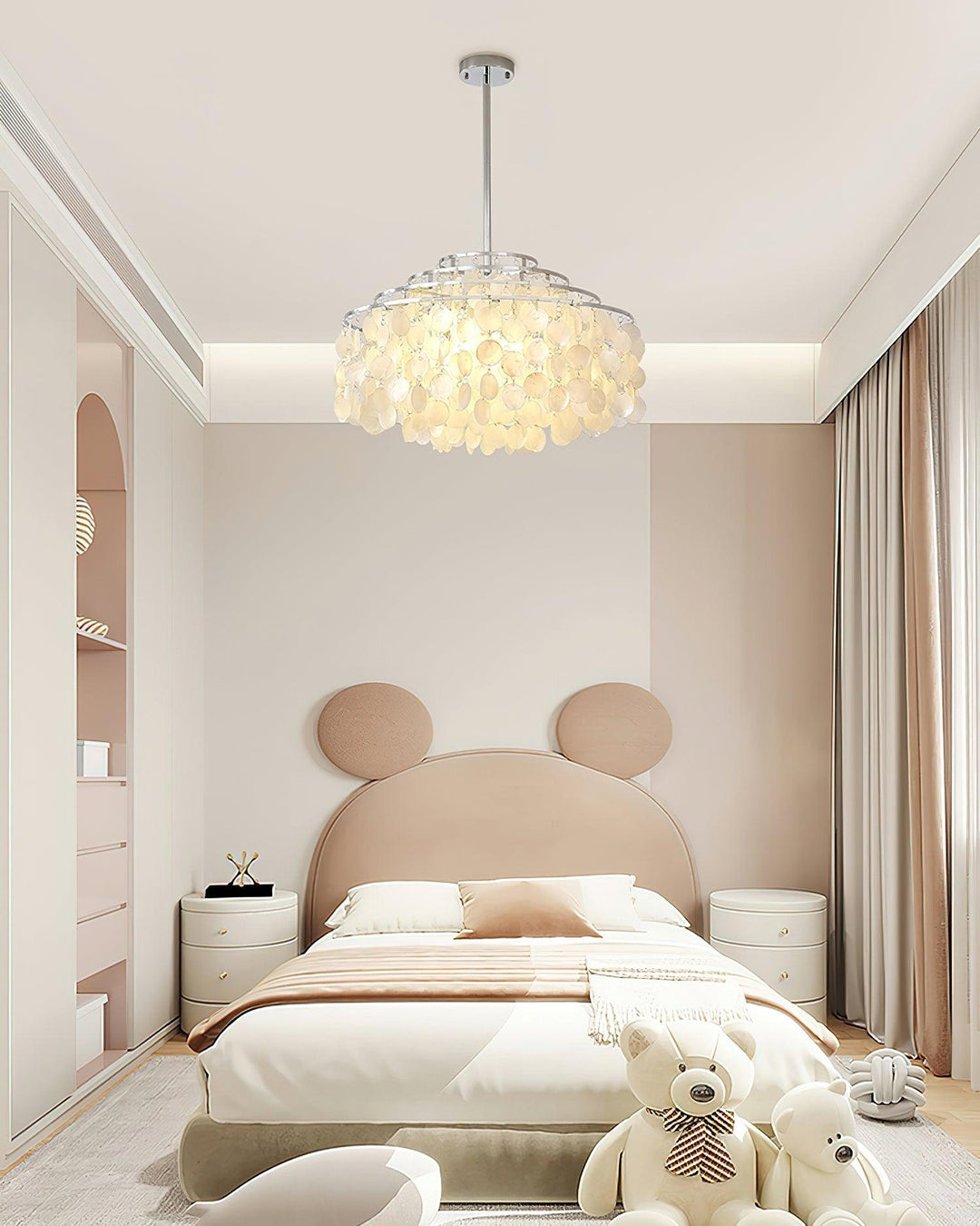 Round Shell Chandelier B - Vakkerlight