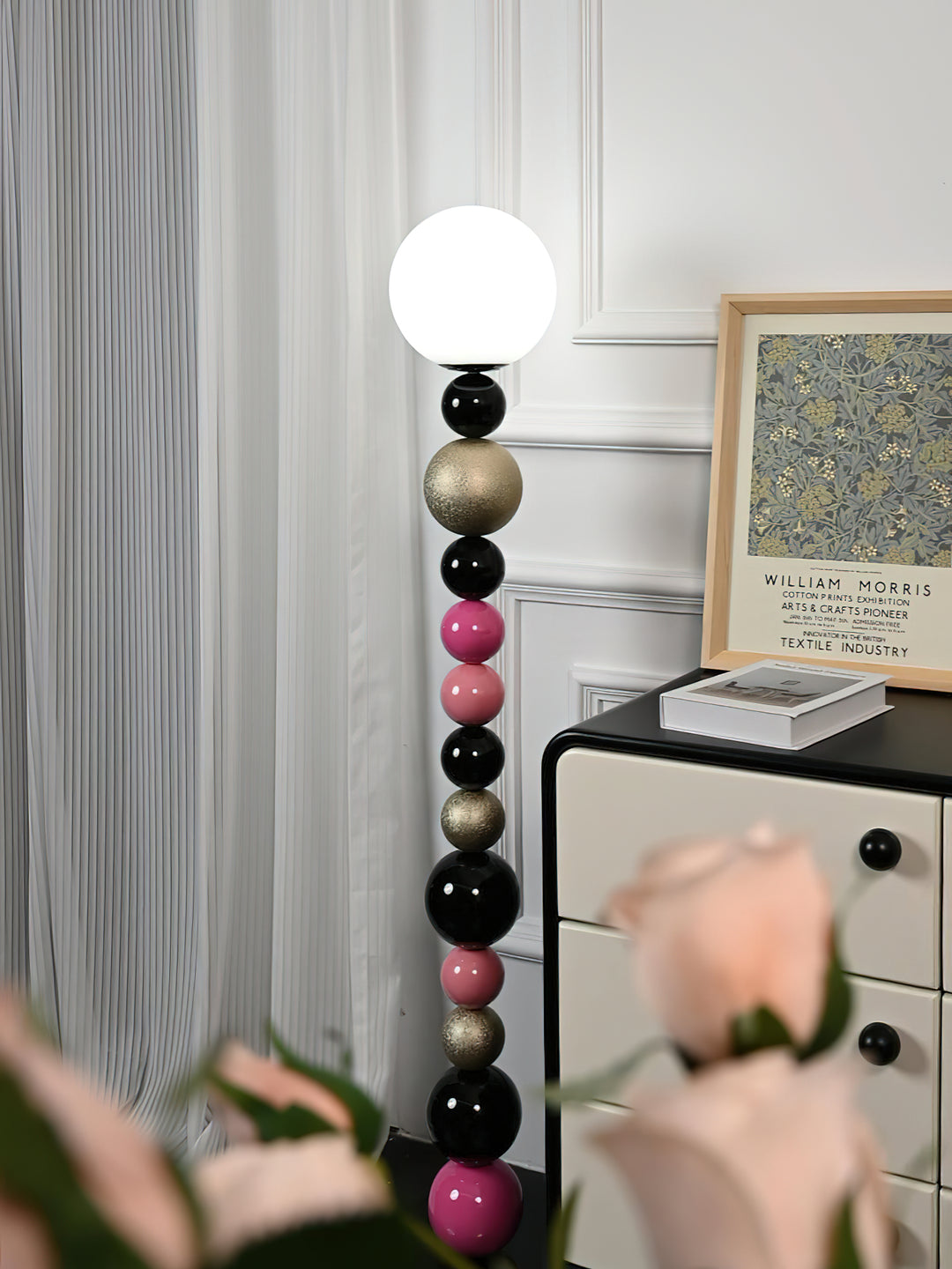 Round Balls Stacking Floor Lamp - Vakkerlight