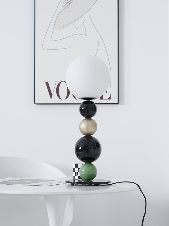 Round Balls Stacking Table Lamp