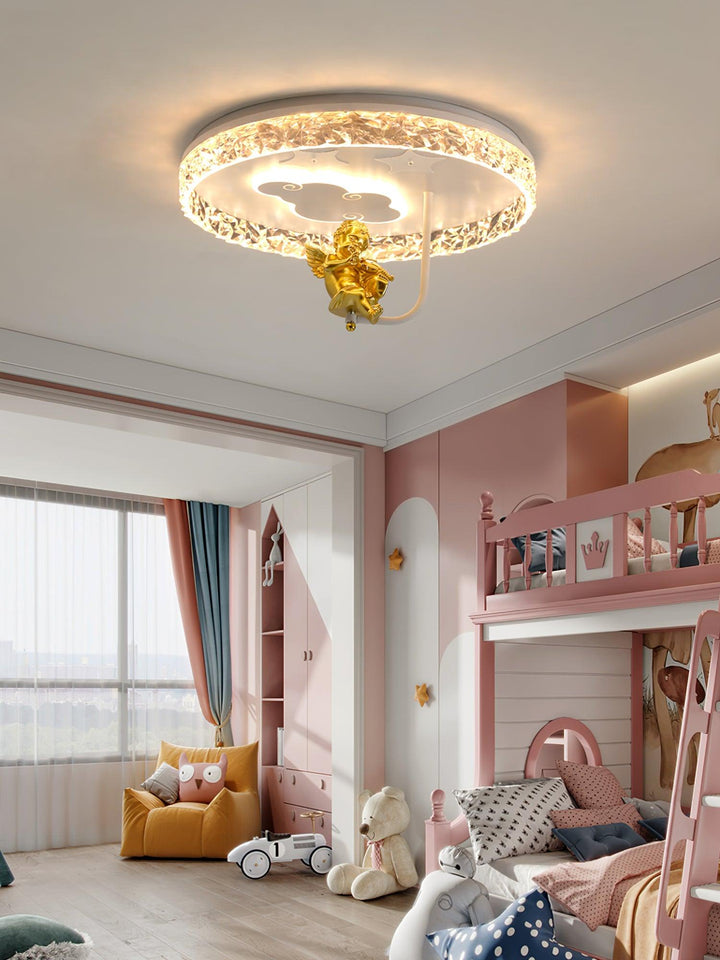 Round Carousel Children's Ceiling Lamp - Vakkerlight