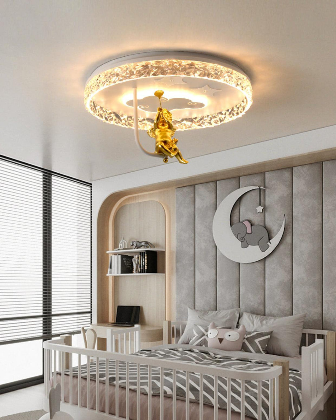 Round Carousel Children's Ceiling Lamp - Vakkerlight