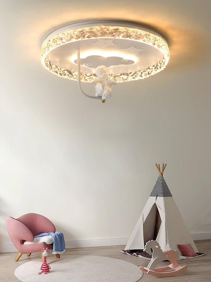 Round Carousel Children's Ceiling Lamp - Vakkerlight