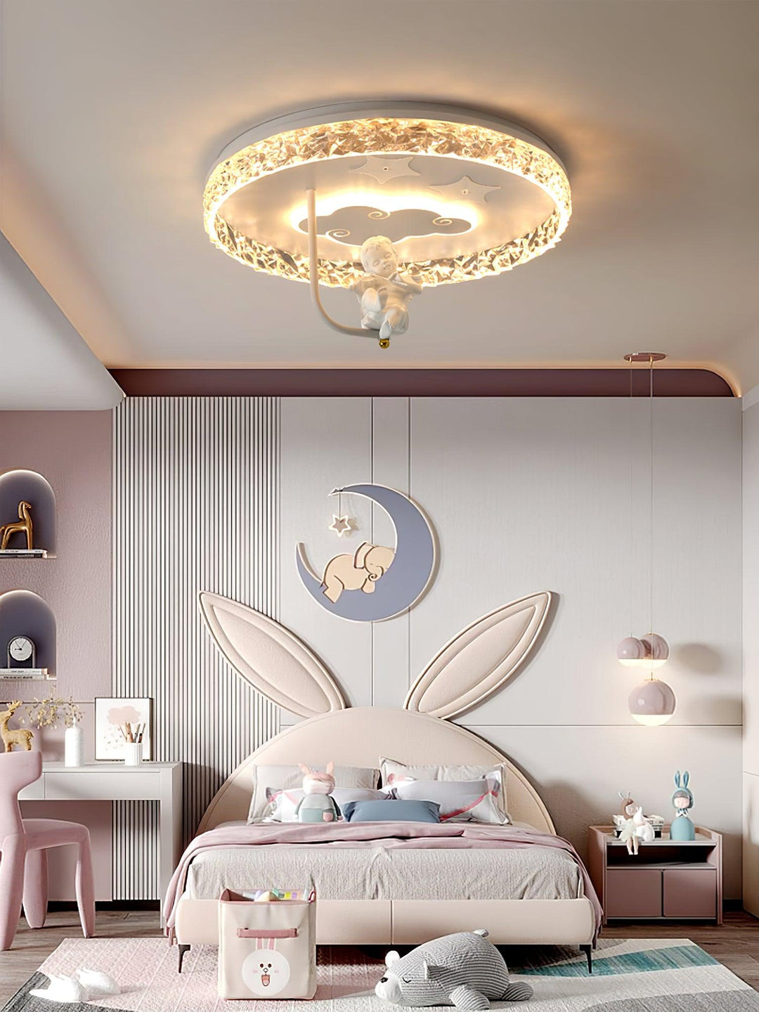 Round Carousel Children's Ceiling Lamp - Vakkerlight