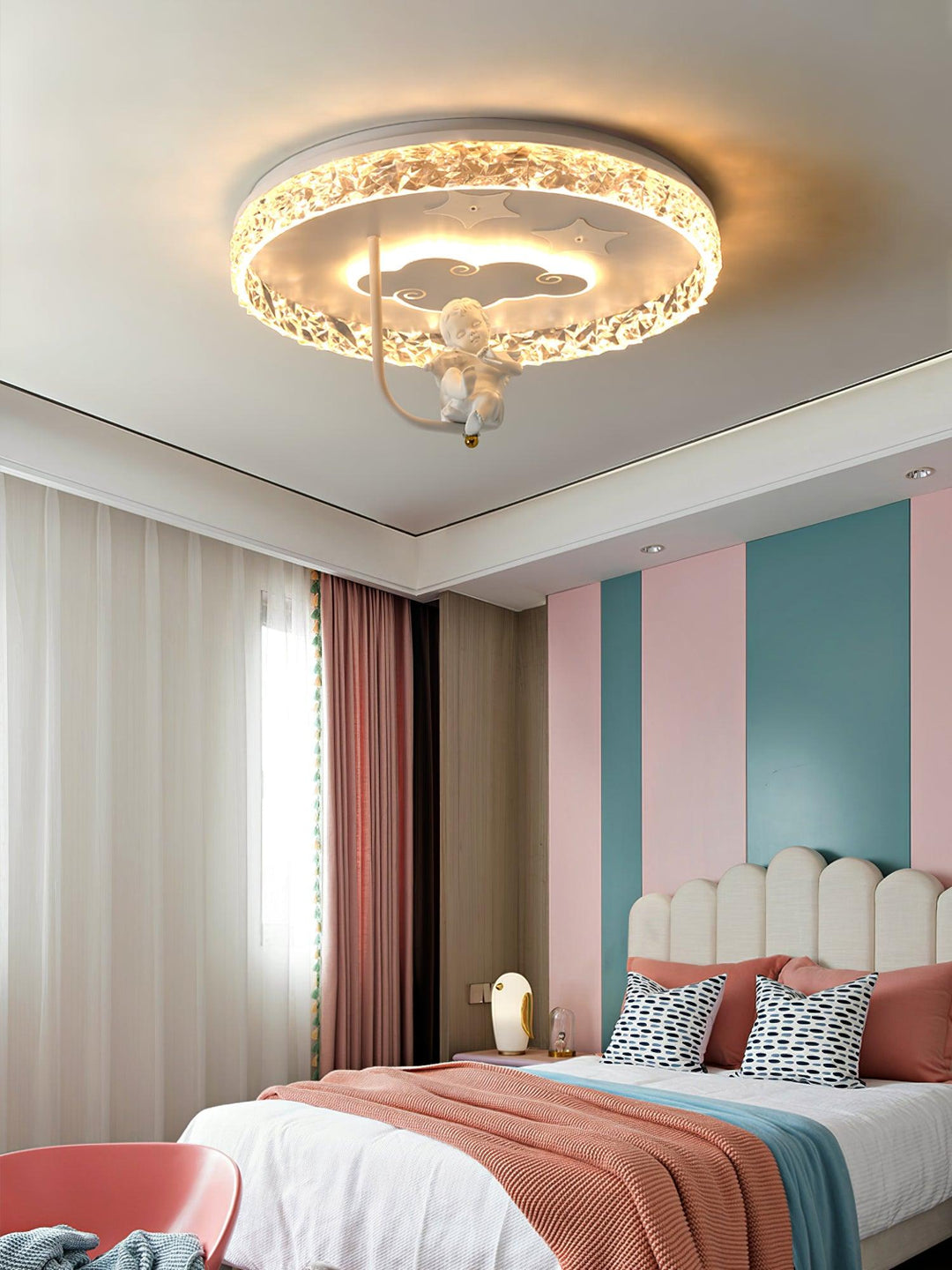 Round Carousel Children's Ceiling Lamp - Vakkerlight