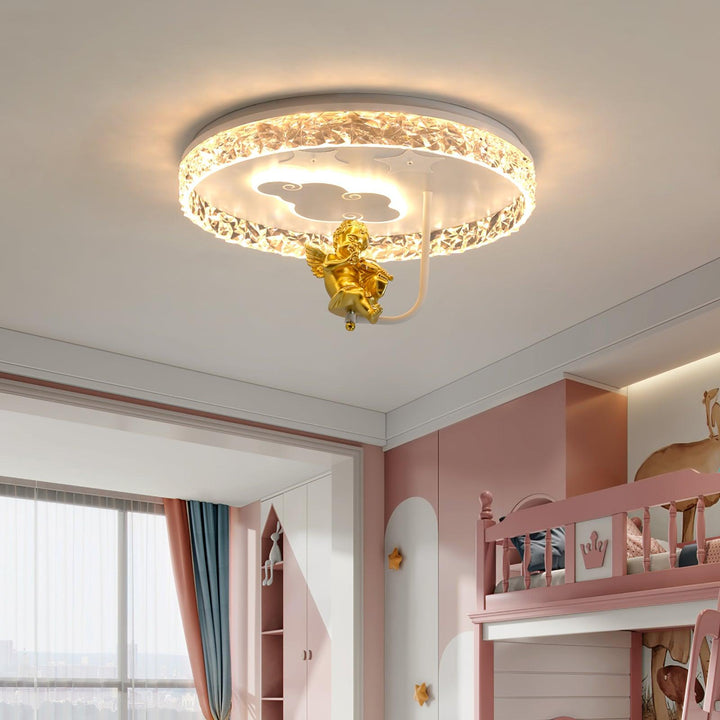 Round Carousel Children's Ceiling Lamp - Vakkerlight