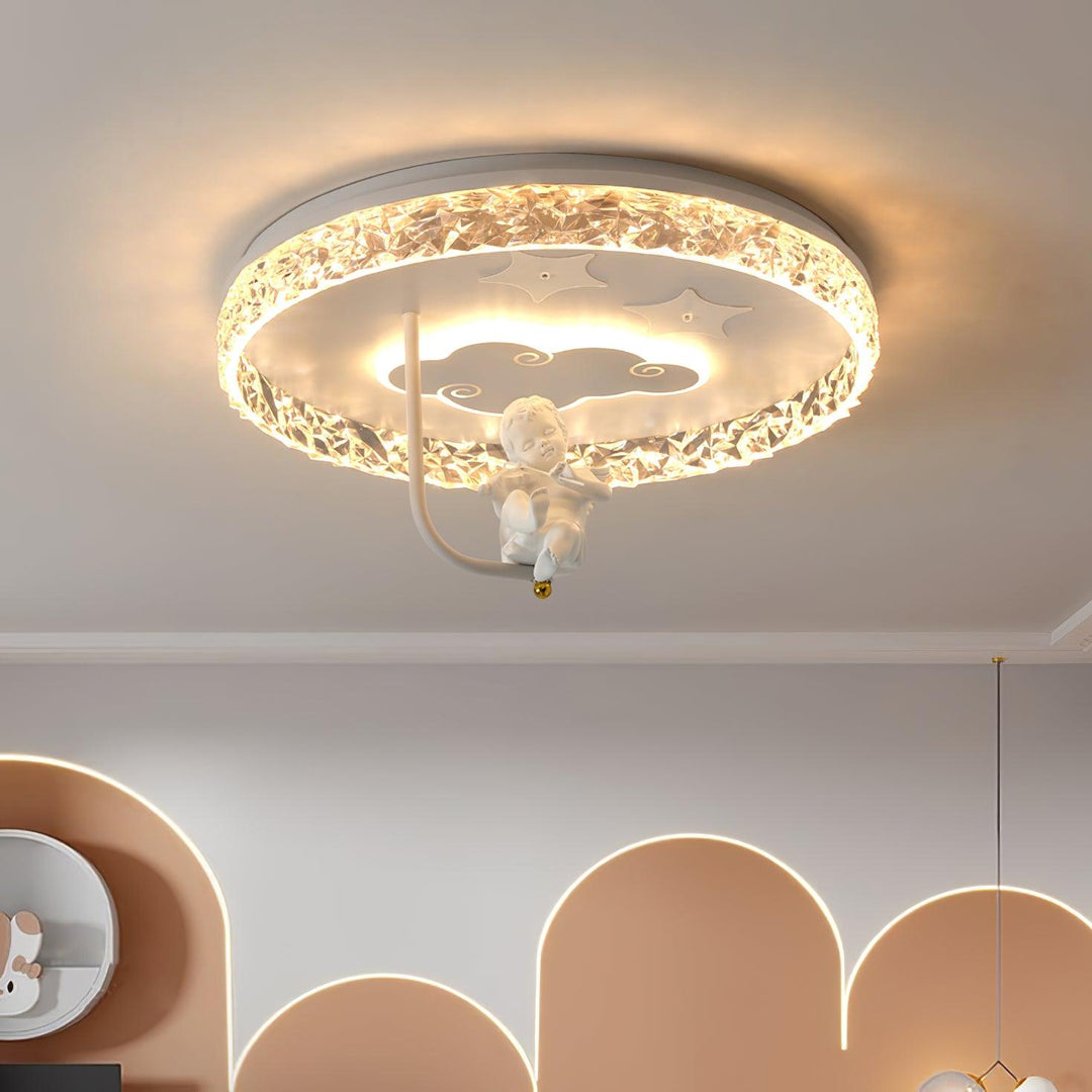 Round Carousel Children's Ceiling Lamp - Vakkerlight