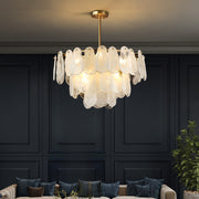 Ronde glazen hanglamp Cloud