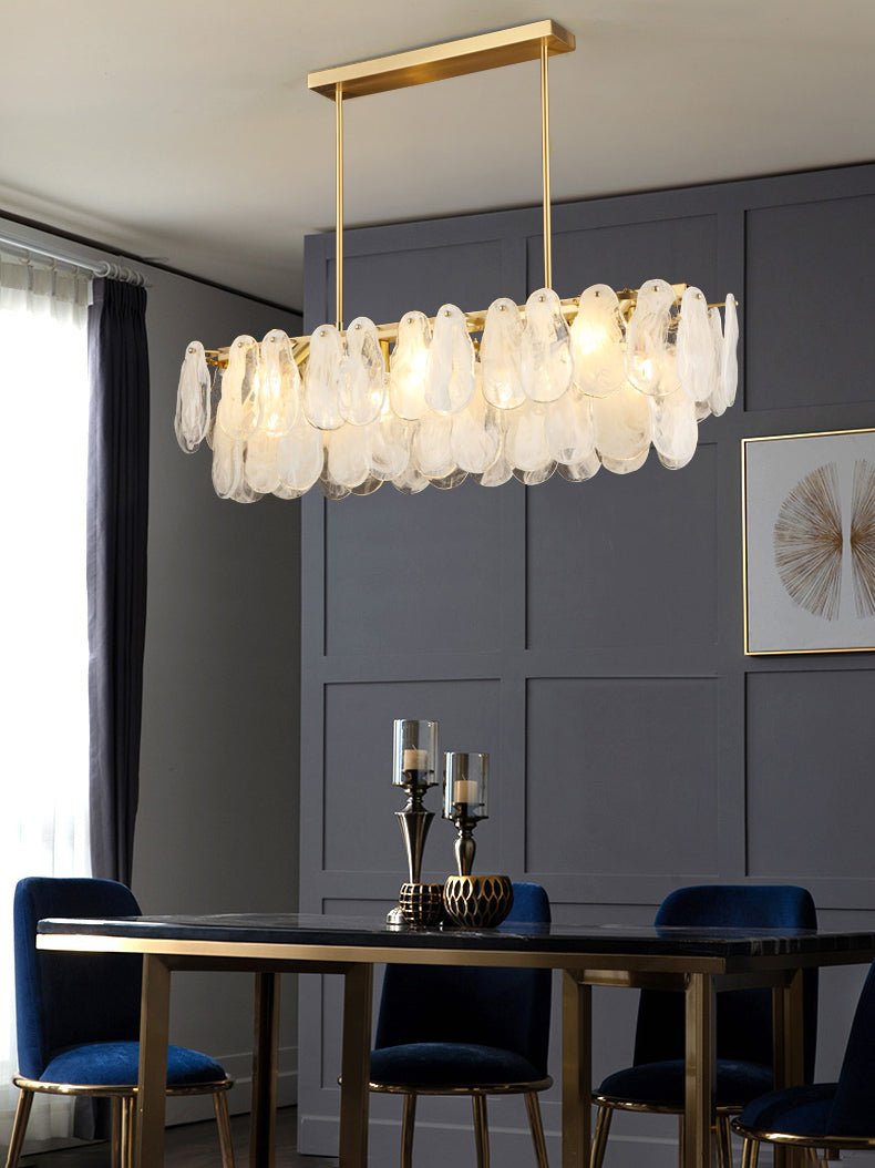 Round Cloud Glass Chandelier - Vakkerlight