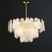 Ronde glazen hanglamp Cloud